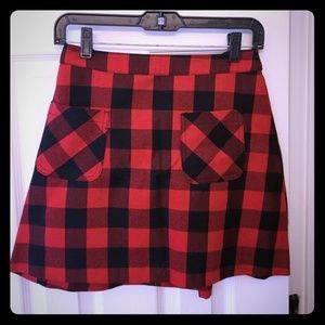 Plaid Skirt